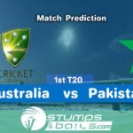 Match Prediction For Australia vs Pakistan 1st T20 | Pakistan tour of Australia, 2019 | AUS vs PAK