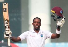 Shamarh Brooks Helps Windies Increase Lead To 90 Shamarh Brooks Helps Windies Increase Lead To 90