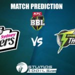 Sydney Sixers Vs Sydney Thunder Match Prediction| BBL 2019-20