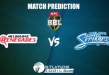 Melbourne Renegades Vs Adelaide Strikers Match Prediction| BBL 2019-20 Melbourne Renegades Vs Adelaide Strikers Match Prediction| BBL 2019-20