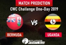 Bermuda vs Uganda Match Prediction | CWC Challenge One-Day 2019 | BER vs UGA Bermuda vs Uganda Match Prediction | CWC Challenge One-Day 2019 | BER vs UGA