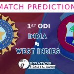 Match Prediction for India Vs West Indies 2019 – 1st ODI