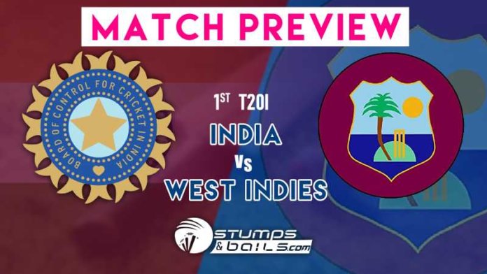 INDvsWI 1st T20 Preview – India Look To Continue Their Verge Over Windies