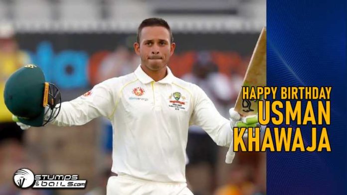 Happy Birthday Usman Khawaja - One Of Australia’s Premier Batsmen
