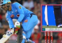 BBL 2019-20: Rashid Khan Shows His Unique Bat Rashid Khan, Bat