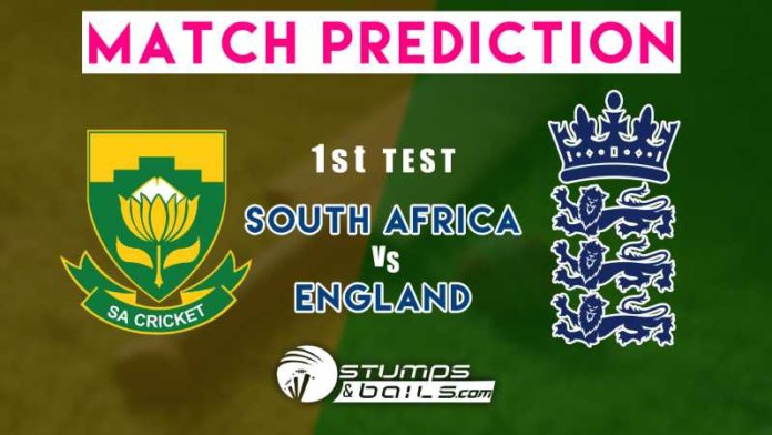 South Africa vs England 1st Test Match Prediction