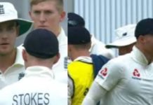 Watch: Stokes, Broad Involved In On-Field Spat Ben Stokes, Stuart Broad