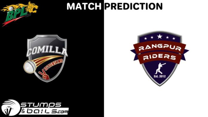 Cumilla Warriors VS Rangapur Rangers Match Prediction | BPL 2019-20