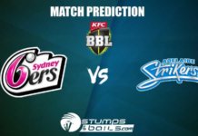 Sydney Sixers Vs Adelaide Strikers T20 Prediction| BBL 2019-20 Sydney Sixers Vs Adelaide Strikers T20 Prediction| BBL 2019-20