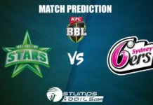 Melbourne Stars Vs Sydney Sixers Qualifier Prediction| BBL 2019-20 Melbourne Stars Vs Sydney Sixers Qualifier Prediction| BBL 2019-20