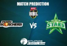 Perth Scorchers Vs Melbourne Stars T20 Prediction Melbourne Stars vs Perth Scorchers T20 Prediction