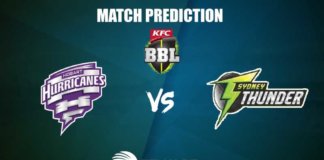Hobart Hurricanes vs Sydney Thunder T20 Prediction