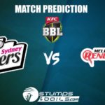 Sydney Sixers Vs Melbourne Renegades T20 Prediction