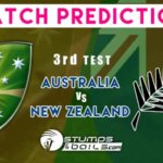 Australia Vs New Zealand 3rd Test Prediction