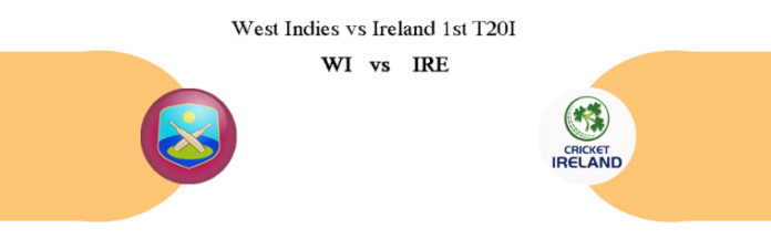 West Indies vs Ireland 1st T20 Prediction| WI Vs IRE