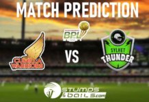 Cumilla Warriors vs Sylhet Thunder T20 Prediction Cumilla Warriors vs Sylhet Thunder T20 Prediction