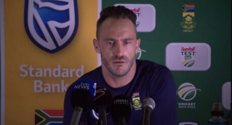 “I Will Be Fine, Hopefully Be Back On The Field Soon”- Faf du Plessis Tweets