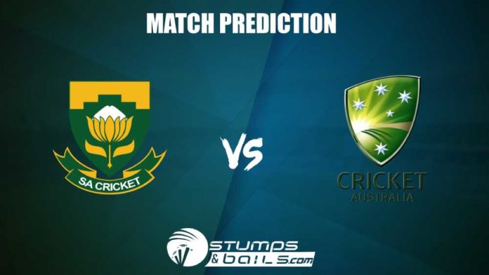 South Africa vs Australia 2nd ODI Match Prediction| SA VS AUS