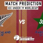 Pakistan U19 Vs New Zealand U19 ODI Prediction | ICC U19