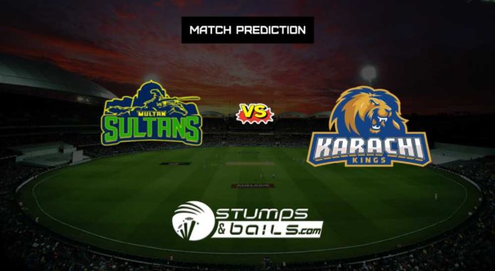 Multan Sultans vs Karachi Kings Match Prediction | PSL