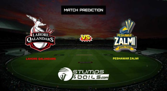 Lahore Qalandars Vs Peshawar Zalmi 11th Match Prediction