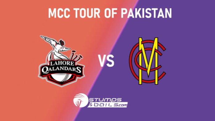 Marylebone Cricket Club tour of Pakistan, T20 Match prediction