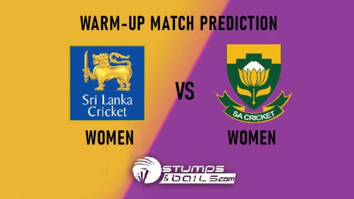 Sri Lanka Womens Vs South Africa Womens 2nd Warm-Up Prediction