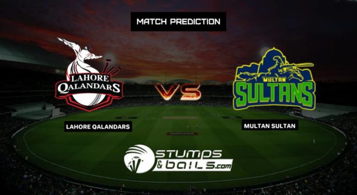 Lahore Qalandars Vs Multan Sultans 29th Match Prediction
