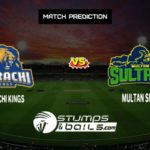 Karachi Kings Vs Multan Sultans 19th Match Prediction