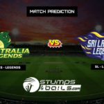 Australia Legends Vs Sri Lanka Legends 2nd Match Prediction