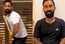 Dinesh Karthik Found Practicing During Self Isolation Dinesh Karthik Found Practicing During Self Isolation