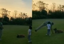 Sakshi Dhoni Shares A Heartwarming Clip Of MS Dhoni Sakshi Dhoni Shares A Heartwarming Clip Of MS Dhoni