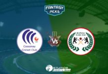 ECS T10 St Gallen 2020 Dream11 Prediction: Cossonay CC vs St Gallen CC COCC VS SGCC
