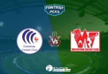 European Cricket Series 2020 League Dream 11 Prediction : Cossonay CC vs Winterthur CC