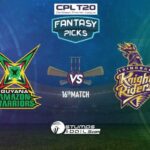 CPL 2020 16th Match Dream11 Prediction: GAW Vs TKR