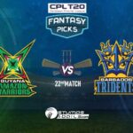 CPL 2020 22nd Match Dream11 Prediction: GAW Vs BT