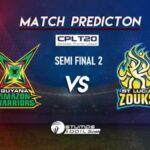 CPL 2020: 2nd Semi-Final Match Prediction | GAW Vs SLZ