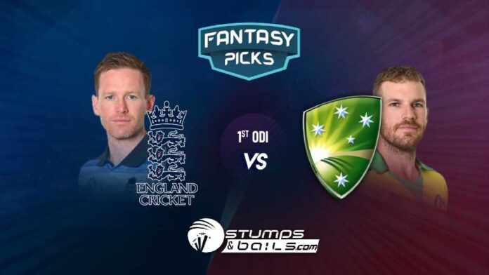 End vs Aus 1st ODI Fantasy