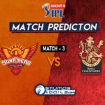 IPL 2020:SRH Vs RCB Match Prediction | Match 3 | SRH Vs RCB
