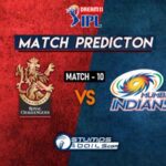IPL 2020: RCB Vs MI Match Prediction | Match 10 | RCB Vs MI