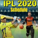 Complete Schedule Of 2020 Indian Premier League (IPL)