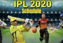 Complete Schedule Of 2020 Indian Premier League (IPL) ipl-schedule