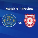 IPL 2020, MATCH 9: RR VS KXIP – PREVIEW