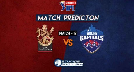 IPL 2020: RCB VS DC MATCH PREDICTION | MATCH 19 | RCB VS DC