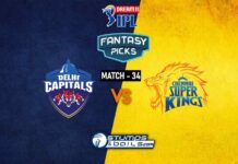 IPL 2020: DC VS CSK DREAM11 PREDICTION | MATCH 34 | CSK VS DC CSK VS DC FANTASY