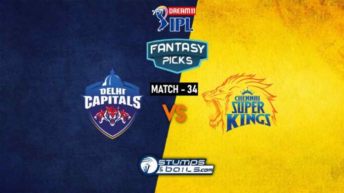 CSK VS DC FANTASY