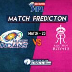 IPL 2020: MI VS RR MATCH PREDICTION | MATCH 20 | RR VS MI