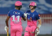 IPL 2020: Riyan Parag, Rahul Tewatia Help Rajasthan Royals Beat SunRisers Hyderabad By 5 Wickets