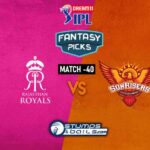 IPL 2020: RR VS SRH DREAM11 PREDICTION | MATCH 40 | SRH VS RR