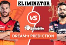 IPL 2020: SRH VS RCB DREAM11 PREDICTION | ELIMINATOR | RCB VS SRH